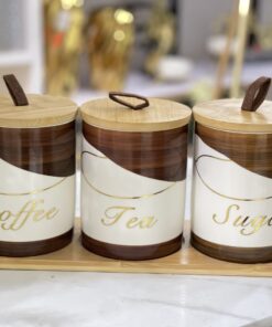طقم كوفي بورسلين ٣ قطع