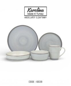 طقم عشا كارولينا ٣٠ قطّعه